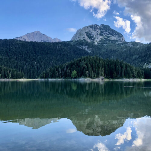 le lac noir du durmitor