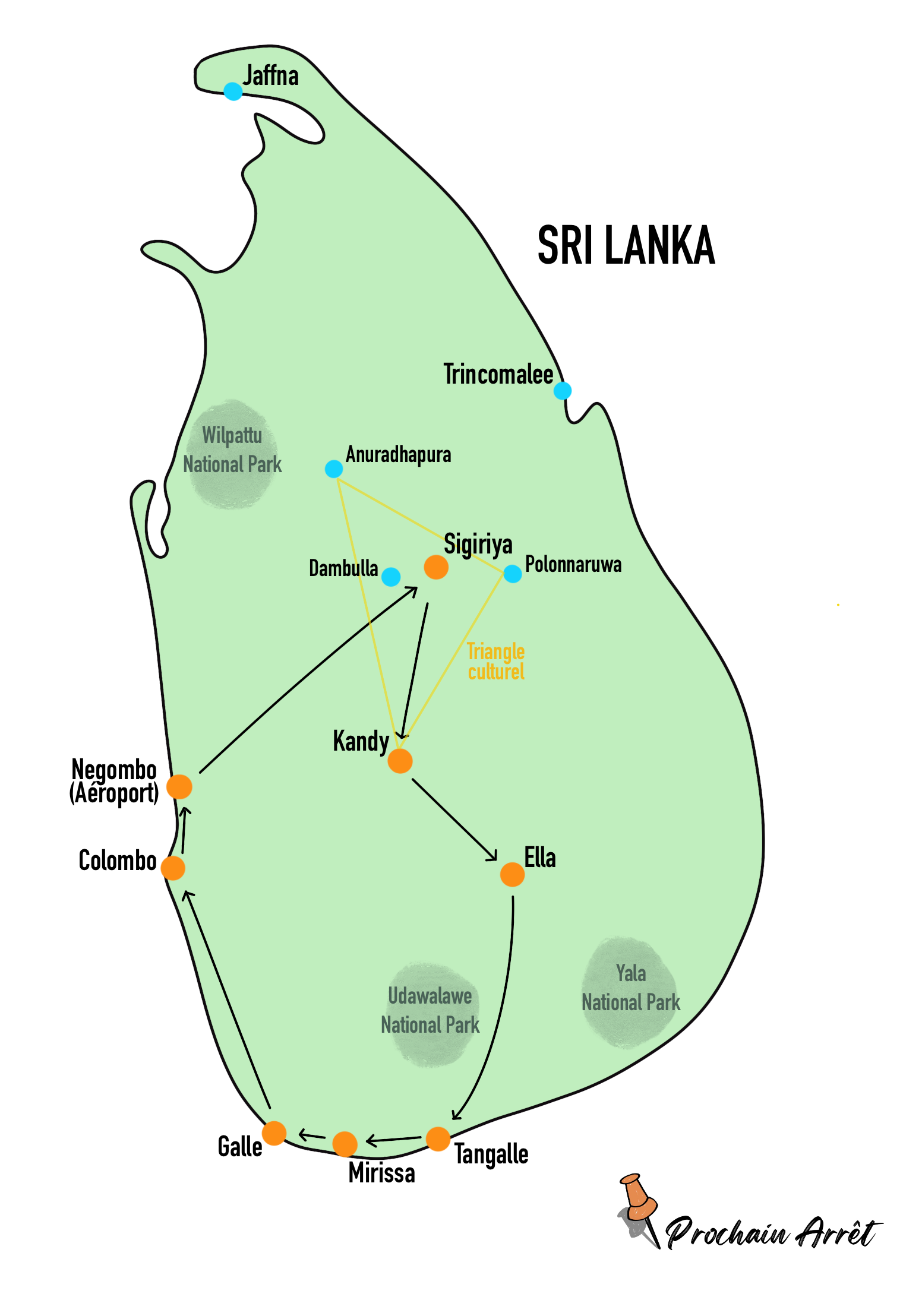 Road Trip au Sri Lanka itinéraire de 2 semaines (avec budget)