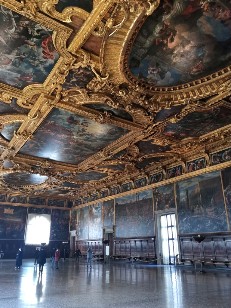 intérieur du palais des doges