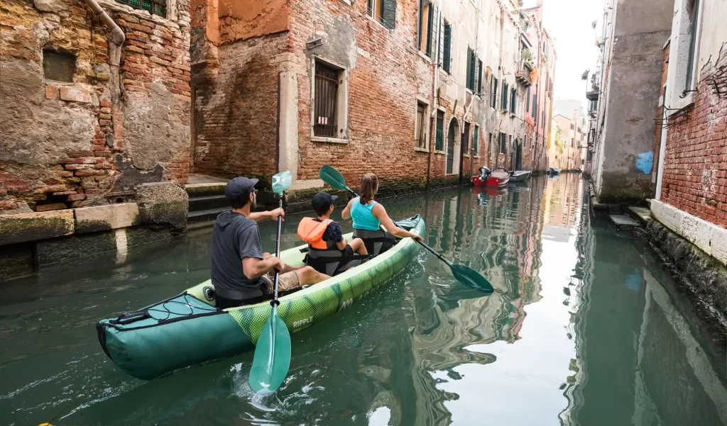 kayak à venise