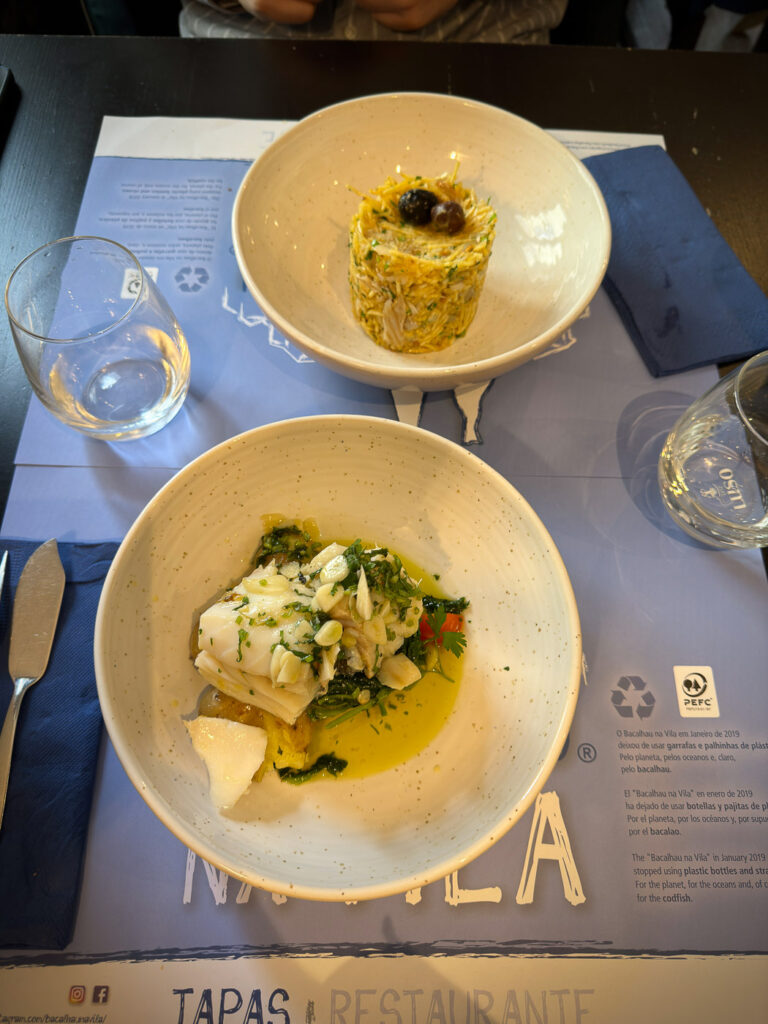 Bacalhau na Vila plats