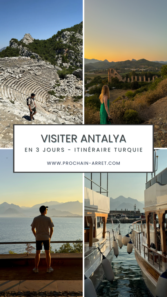 pinterest antalya en 3 jours