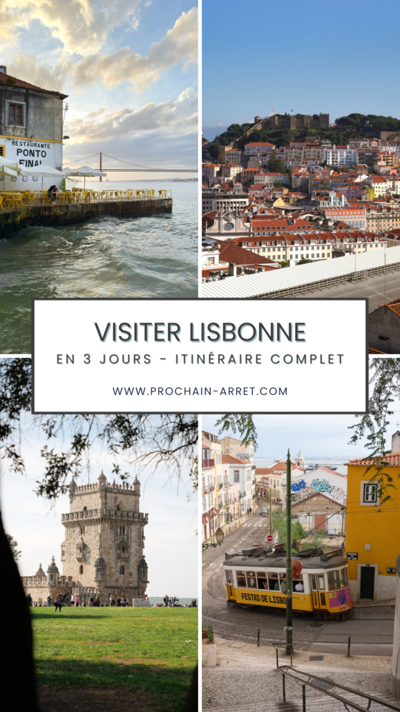 pinterest visiter lisbonne en 3 jours