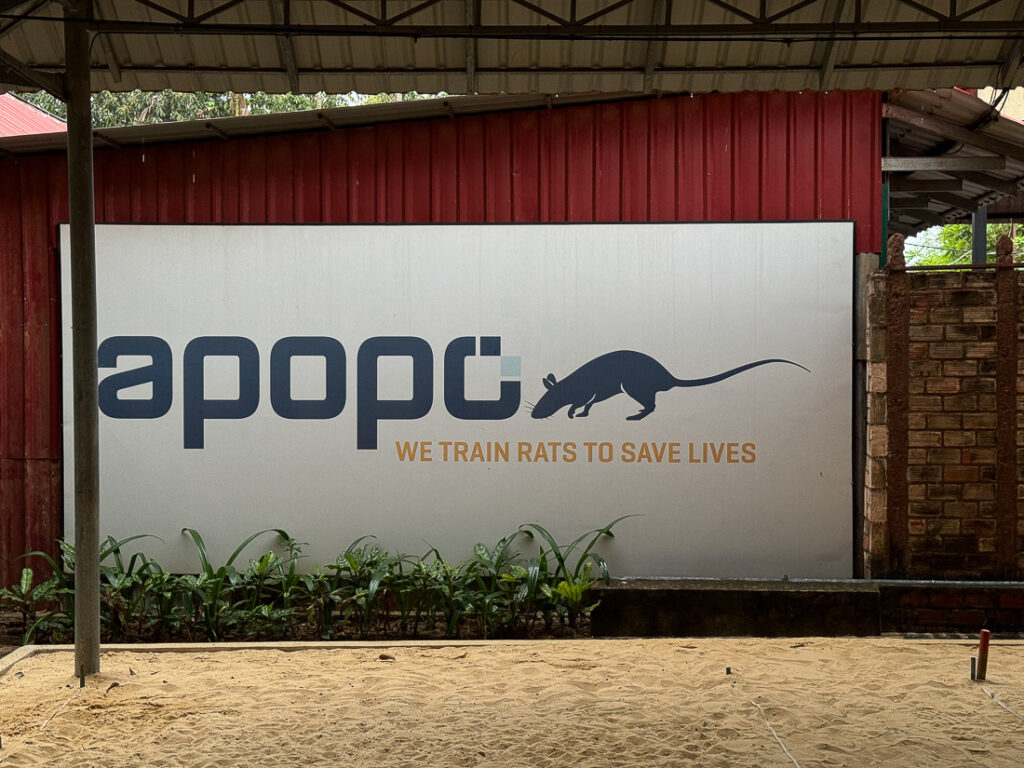 Apopo Center pancarte