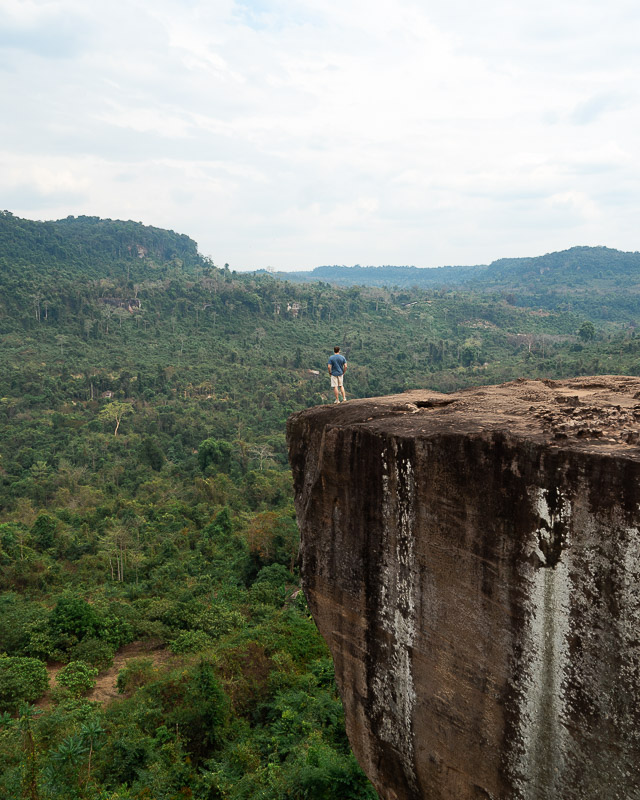 Phnom Kulen the amazing cliff