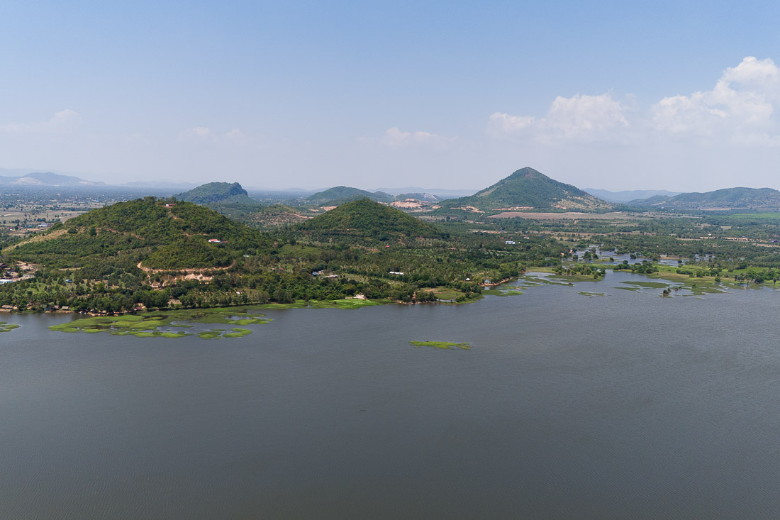 Secret Lake vue drone