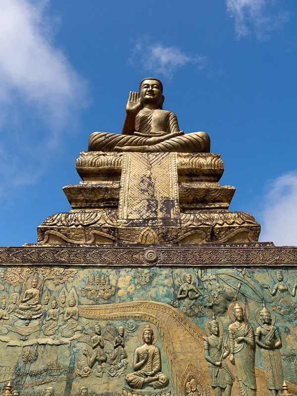 Pagode des cinq jonques bouddha