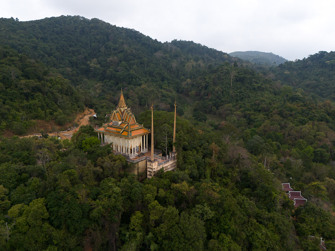 Wat Samathi vue drone