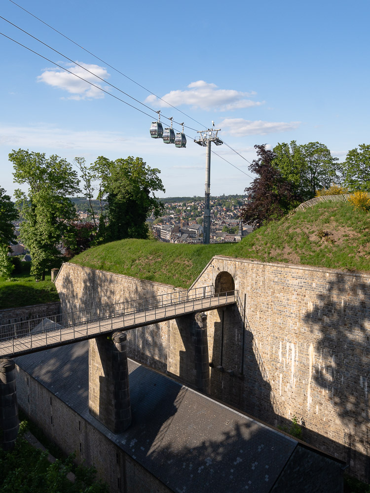Citadelle Namur téléphérique