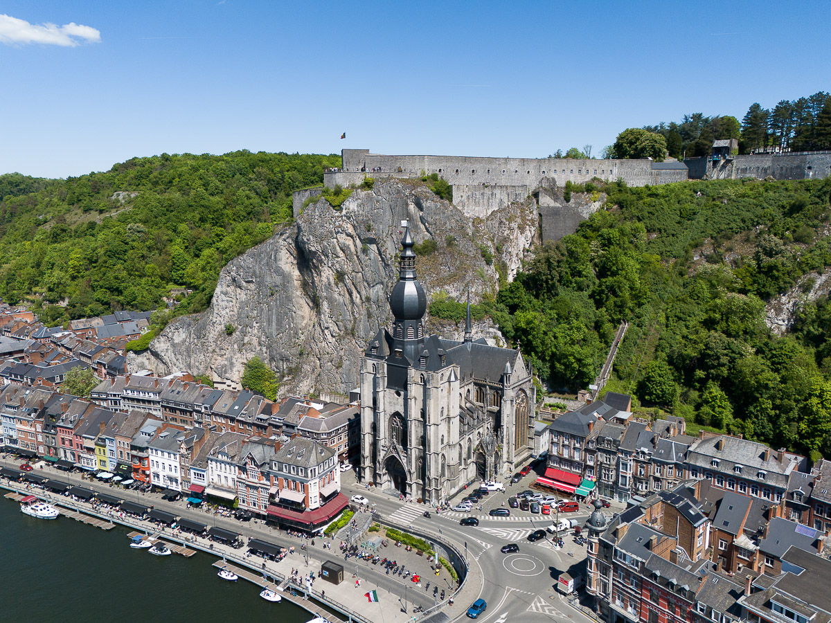 Dinant vue drone