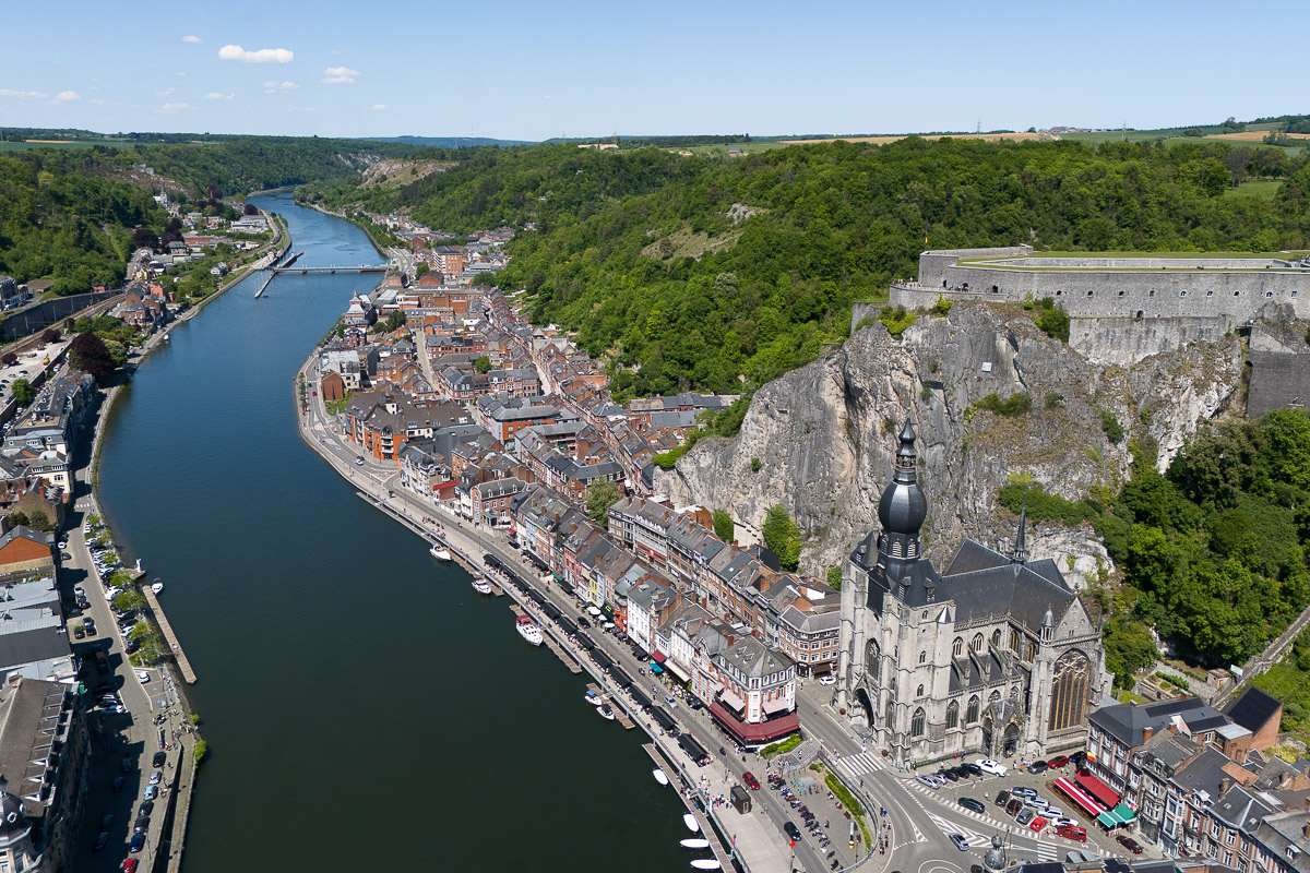 Dinant vue drone