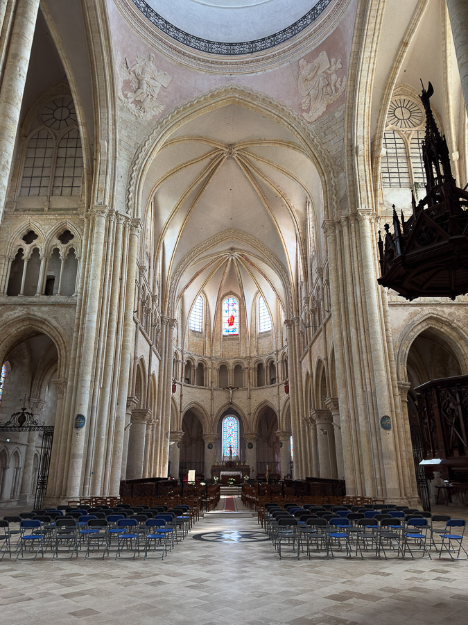 Provins Collégiale Saint-Quiriace intérieur