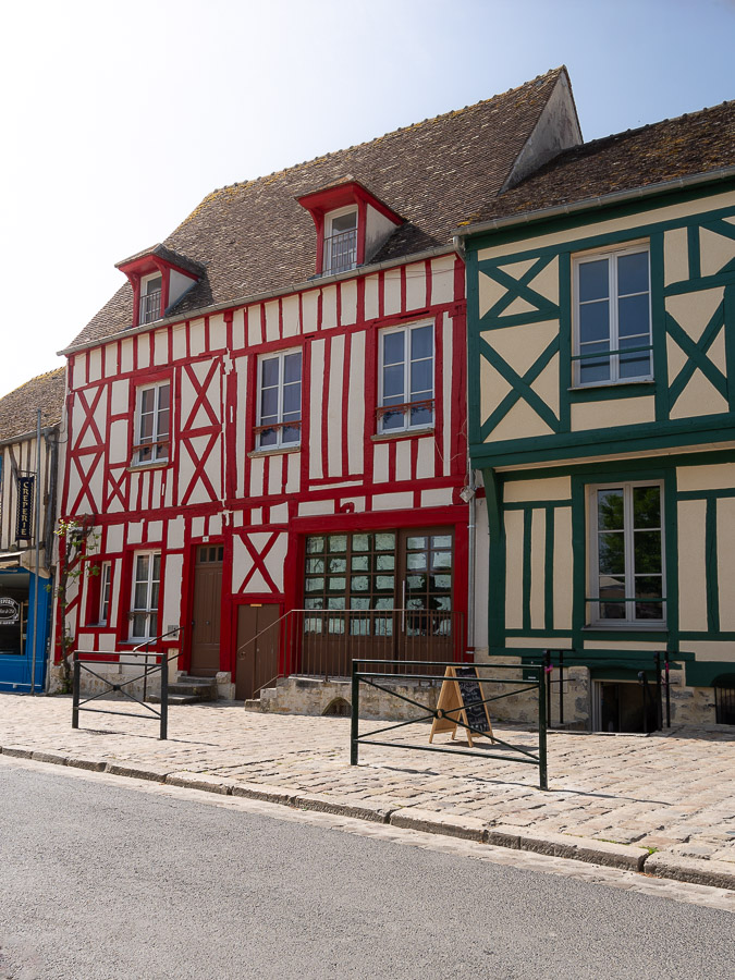 Provins maisons colombages