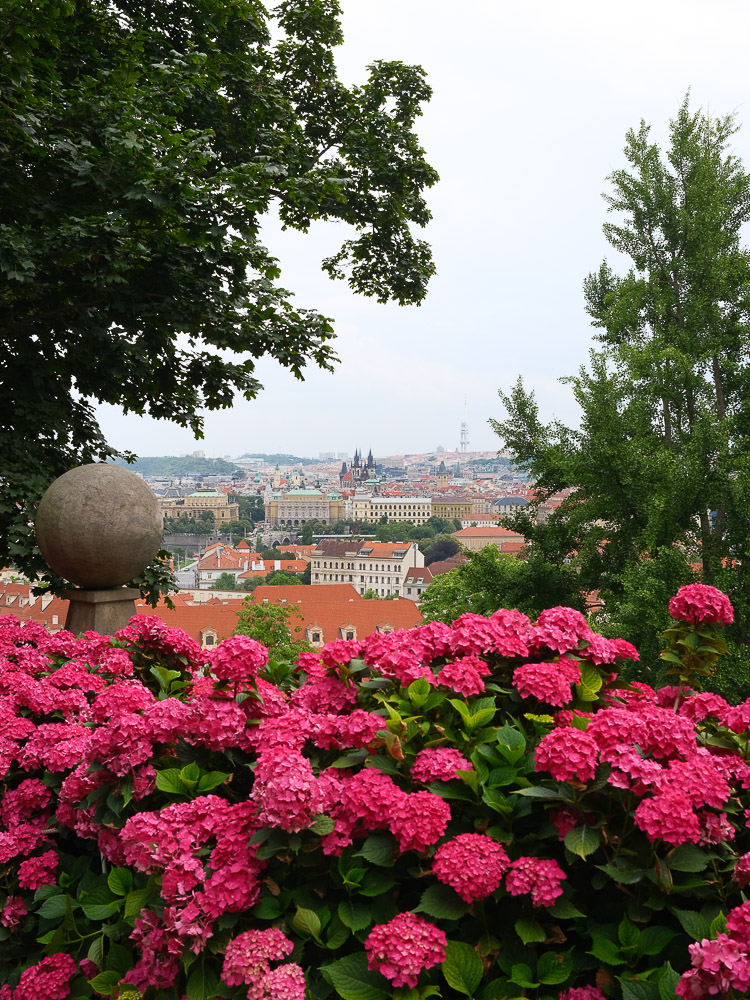 Jardins château Prague