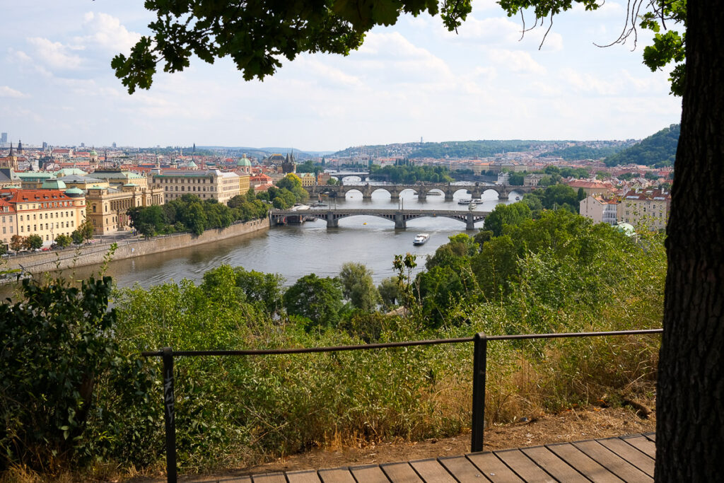 Parc Letna plus belle vue prague