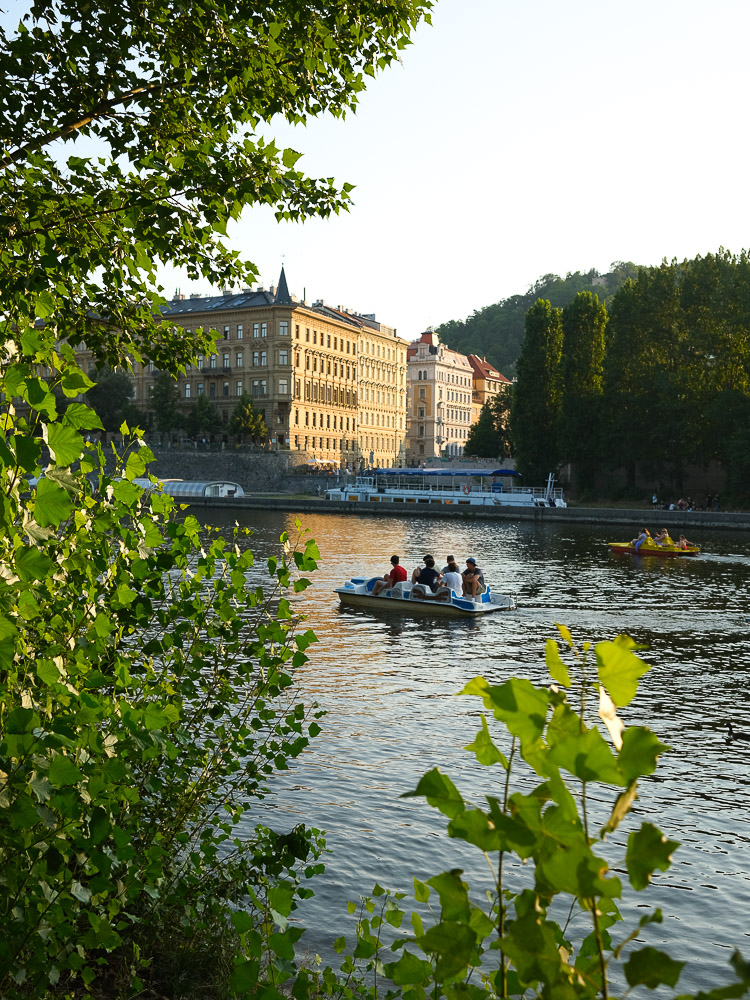Prague pédalos