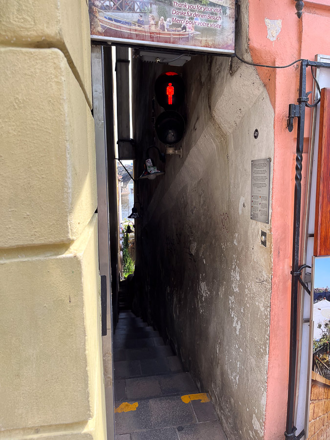 Plus étroite rue Prague