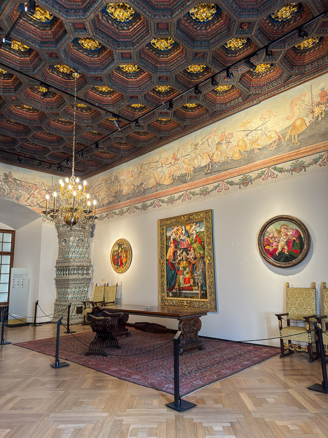 Salle du château du wawel