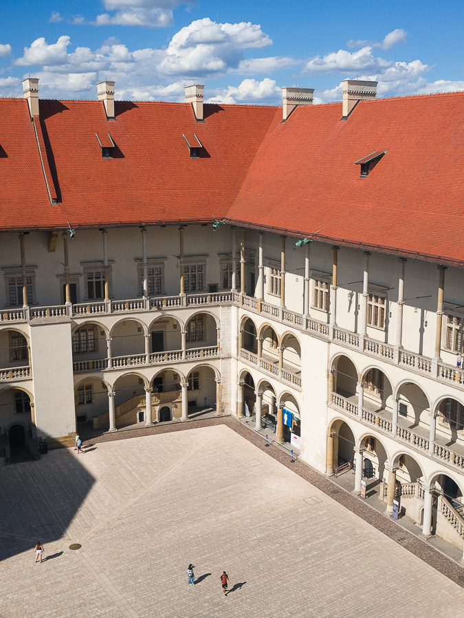cour intérieure du wawel