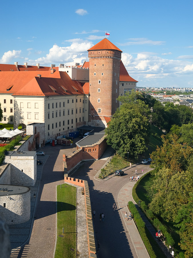 tour du wawel de cracovie