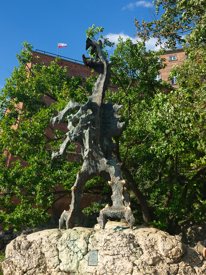 Dragon du Wawel Cracovie