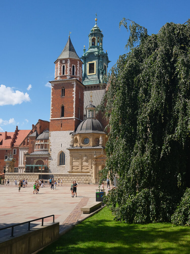 Extérieur de la cathédrale du Wawel