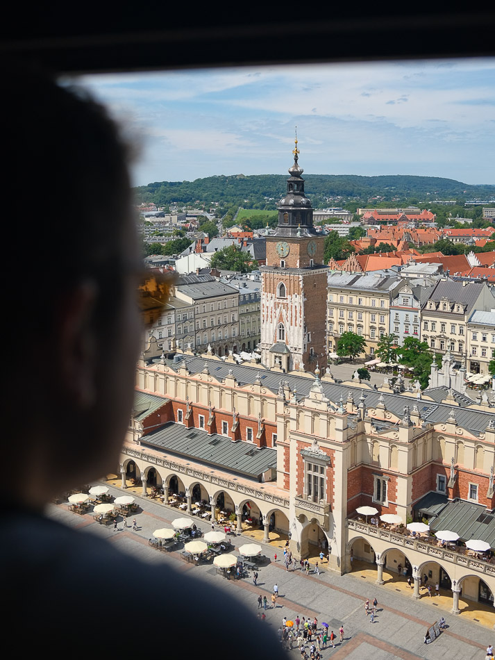 Vue Basilique Sainte-Marie Cracovie