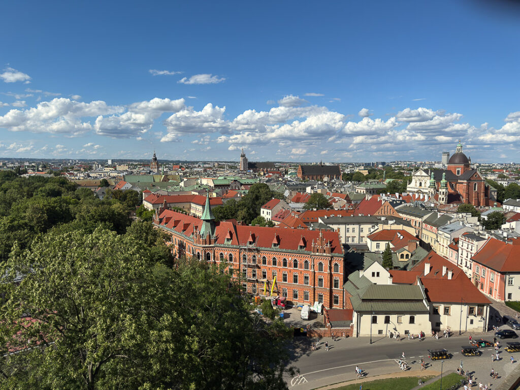 Vue Cracovie Wawel