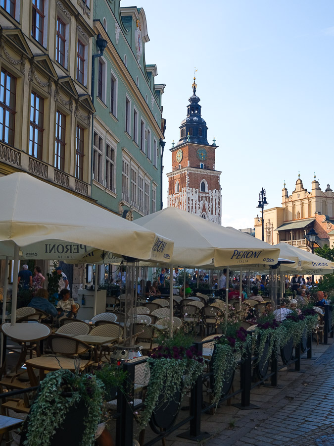 beffroi Cracovie Rynek Glowny