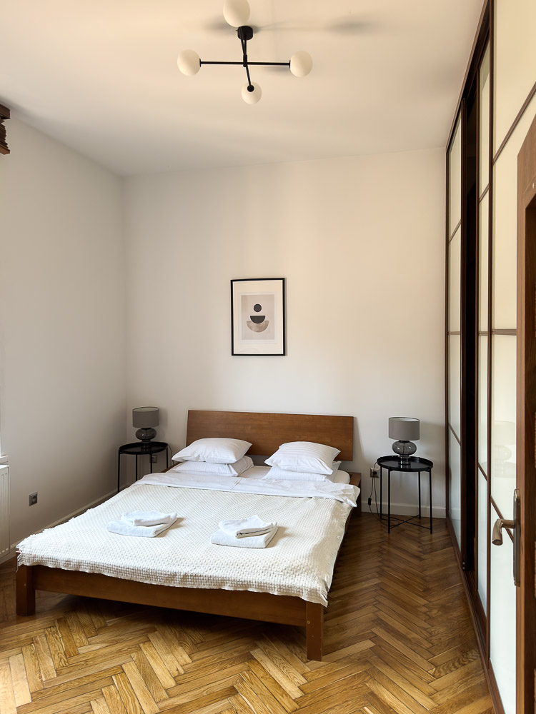 Appartement Jozefa Cracovie chambre