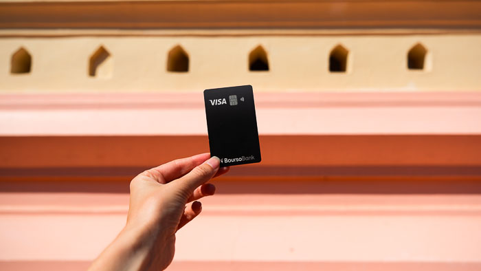 Carte bleue Boursobank miniature