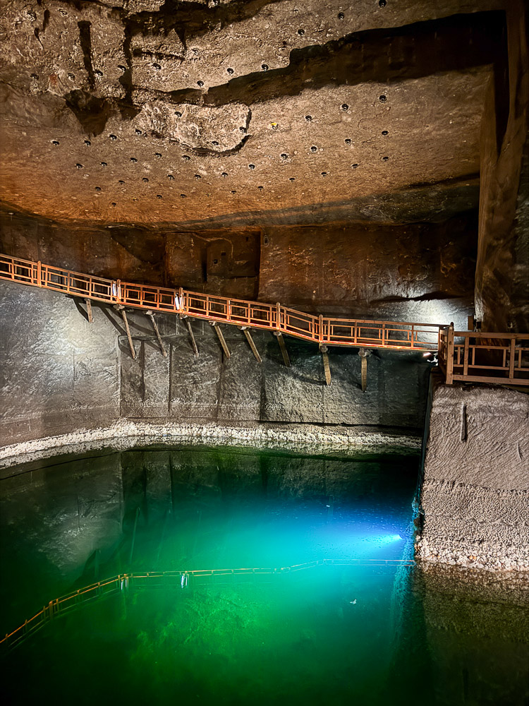 Mine de sel Cracovie lac