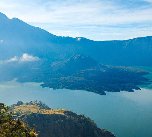 Mont Rinjani vue sur le Mont Rinjani