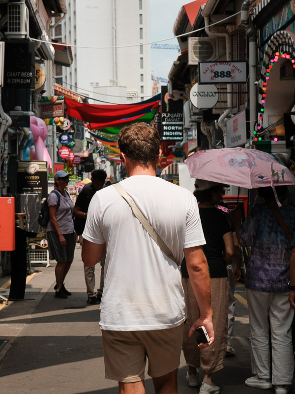 Singapour little india marche