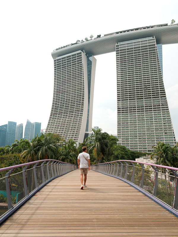 Singapour marina bay immeuble