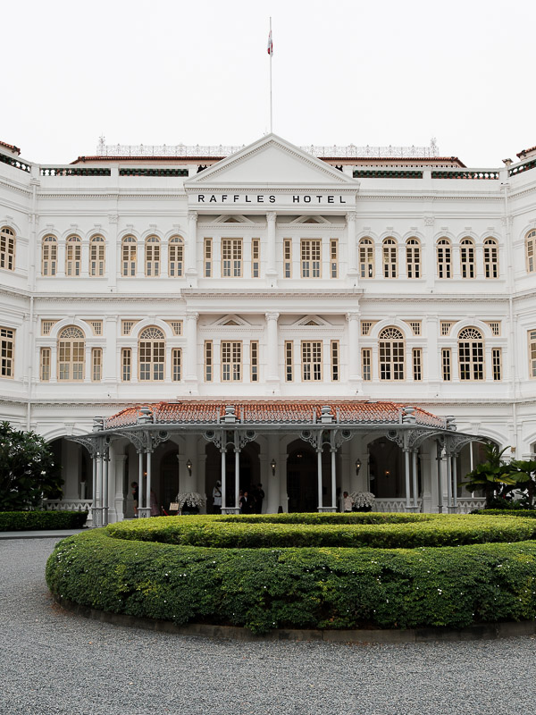 Singapour raffles hotel