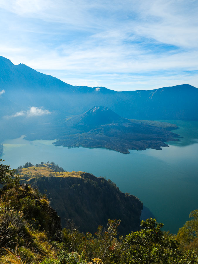 le volcan dans le volcan rinjani