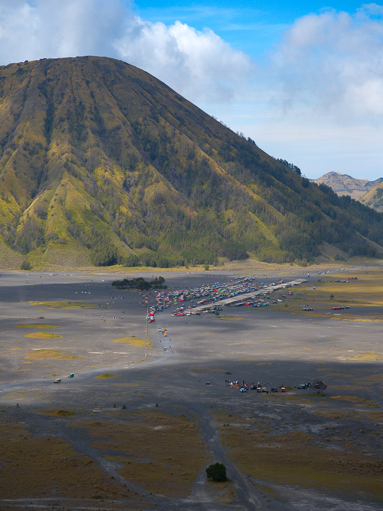 Mont Bromo caldeira jeep