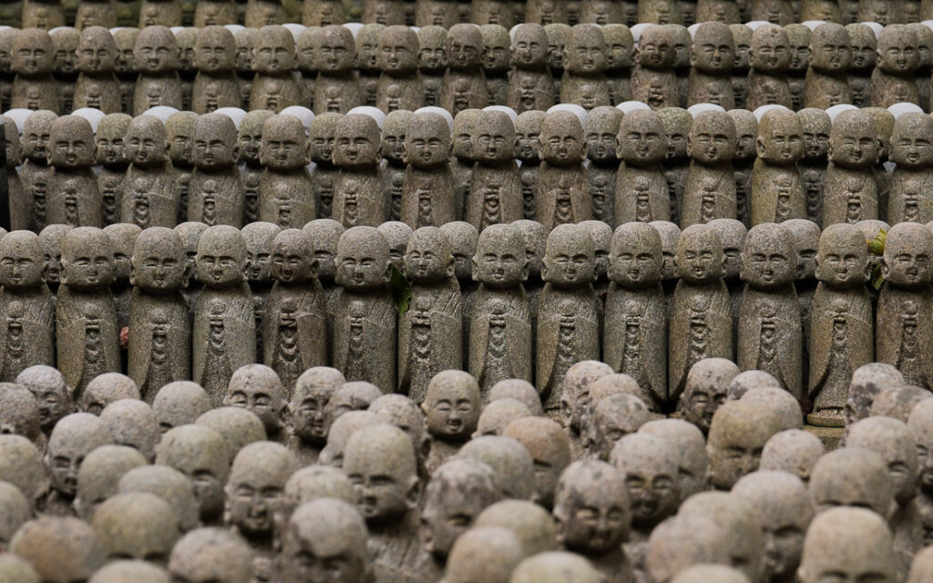 Jizos de Hasedera à Kamakura