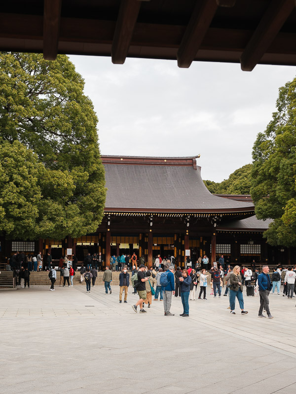 pavillon principal de meiji jingu