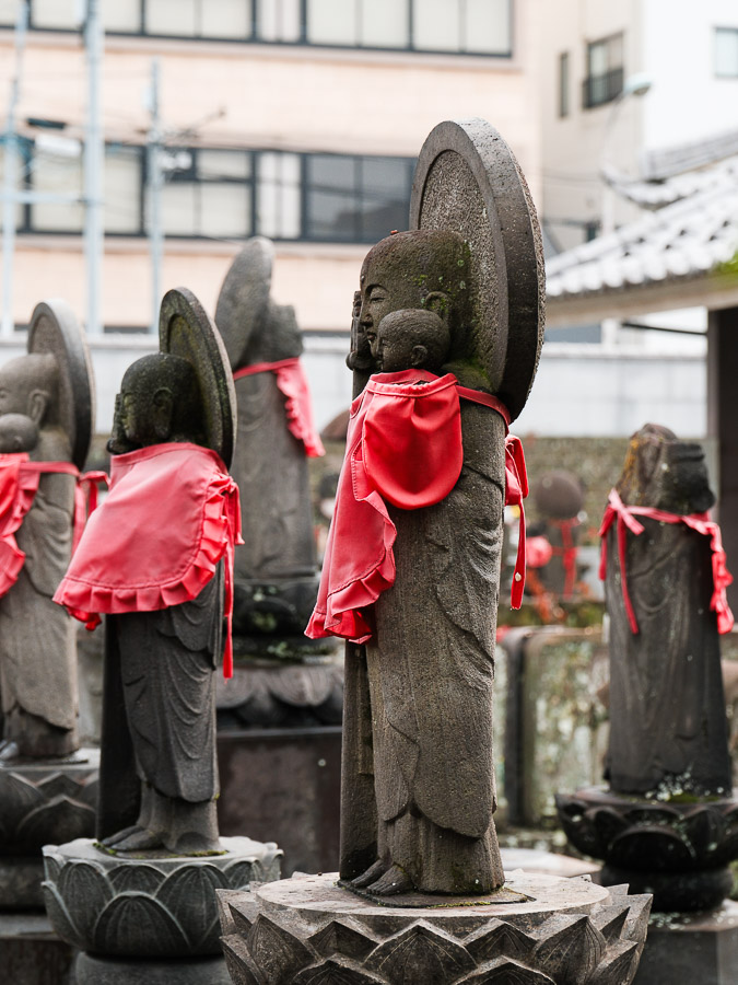 Jizo dans le quartier de Yanaka