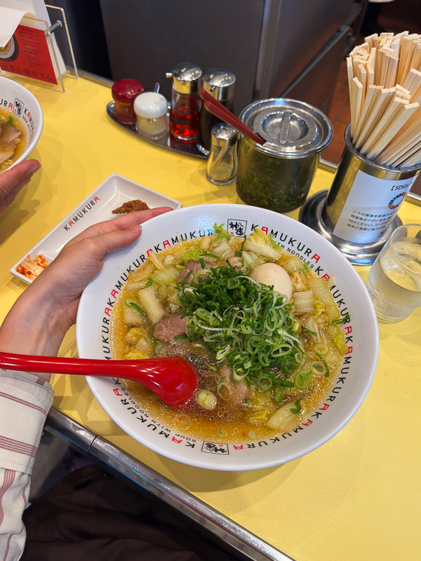Ramen à Kamukura Tokyo