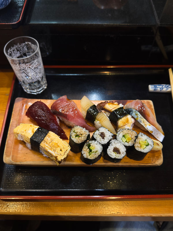 Sushis à Tokyo