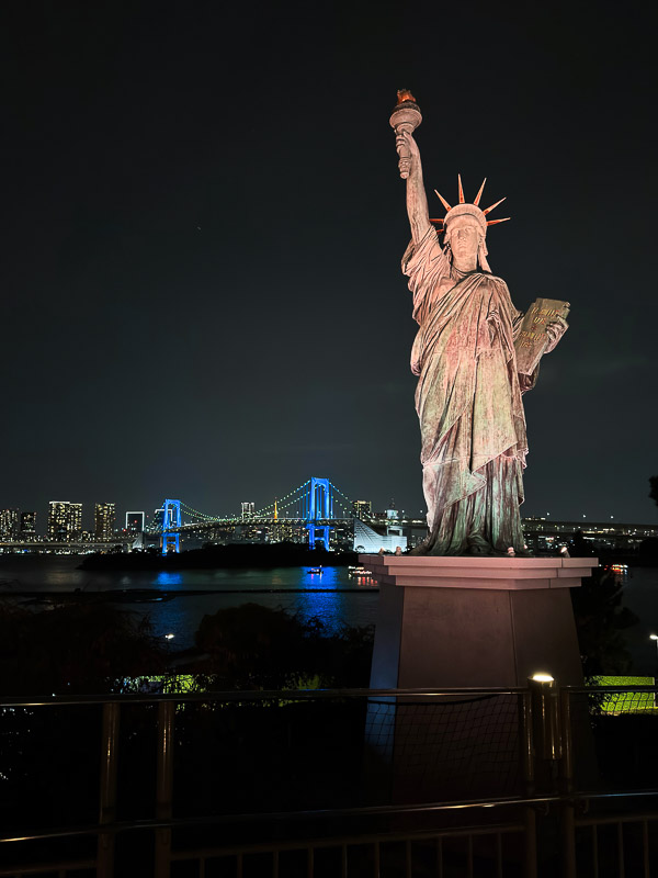 Statue de la liberté Odaiba