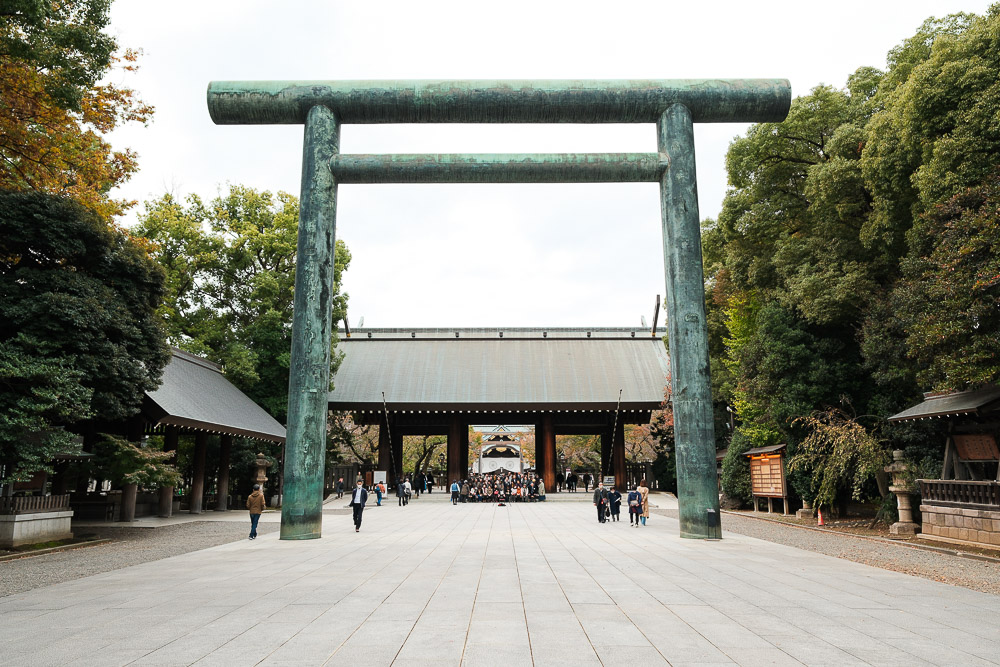 Grand torii de Yasukuni-jinja