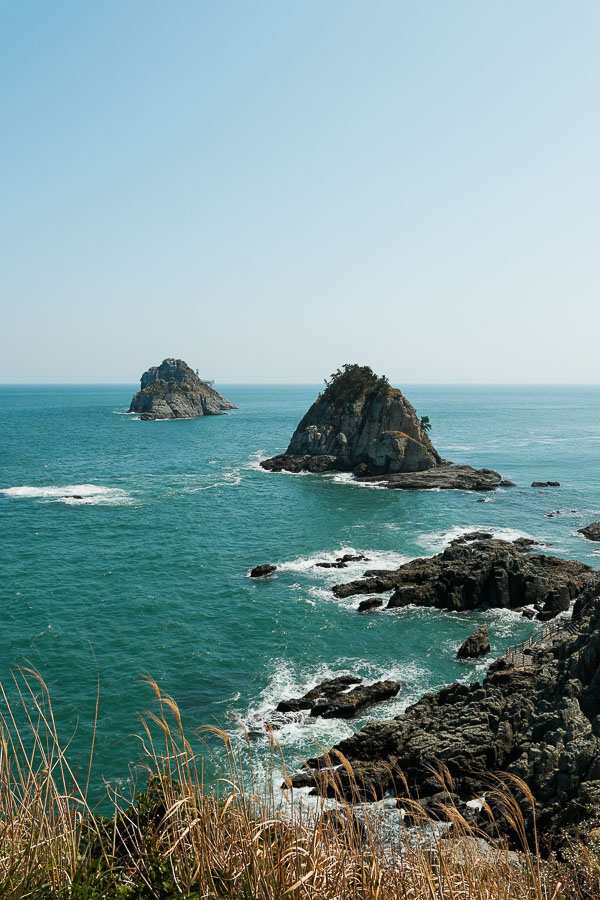 les îles d'Oryukdo
