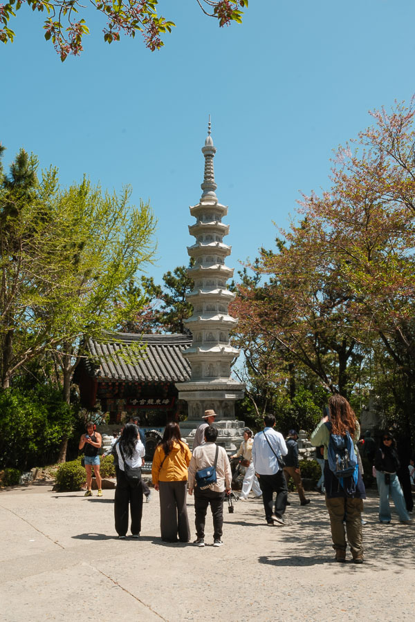 entrée du Haedong Yonggungsa Temple