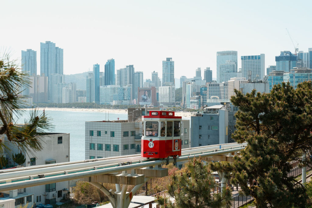 sky capsules haeundae blueline park