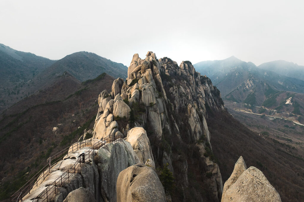 Ulsanbawi Rock à Seoraksan