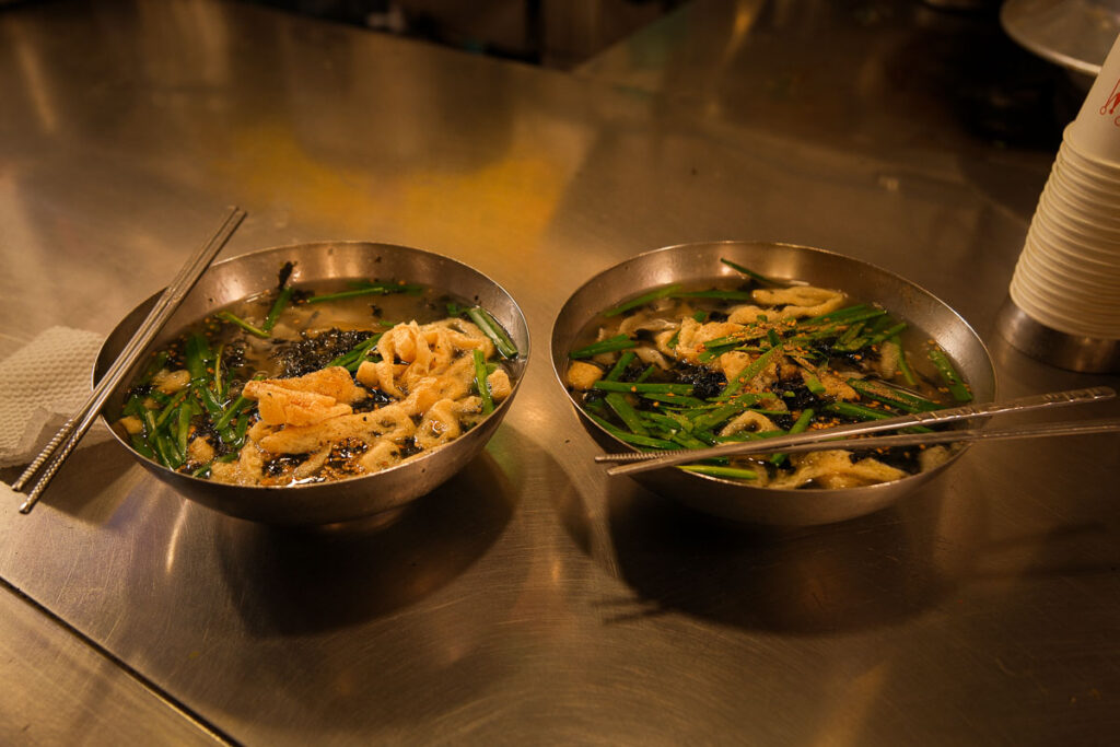 Marché de Namdaemun kalguksu
